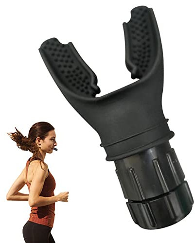 Allenatore respiratorio | Allenatore per la capacità polmonare | Iron Polmonare | Allenatore polmonare portatile | Attrezzo per l'allenamento di resistenza con resistenze regolabili per migliorare