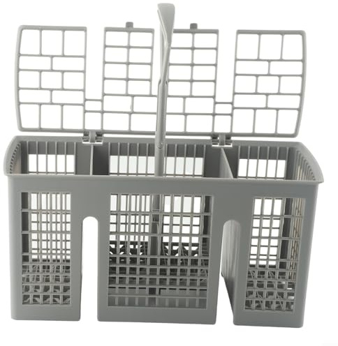 Panier à Couverts Universel en Plastique résistant à la Chaleur pour Lave-Vaisselle, Compatible avec pour Bosch et Plus pour Encore, 1XF5L07QDMB191461Y4762U91