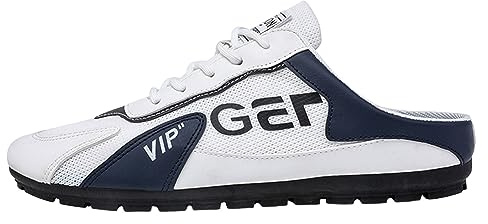 Dasongff Uomo Morbido Zoccoli Mules Autunno Confortevole Slipper Sneakers Traspirante Scarpe in Maglia Antiscivolo Scarpe da Giardino Casa Casual Pantofole All'aperto Economico