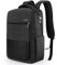 HOMIEE Mochila Escolar para Portátil de 15.6 Pulgadas para el Trabajo, Negocio, Estudio,Mochila Escolar Impermeable Mochila Hombre Mujeres con Puerto de Carga USB