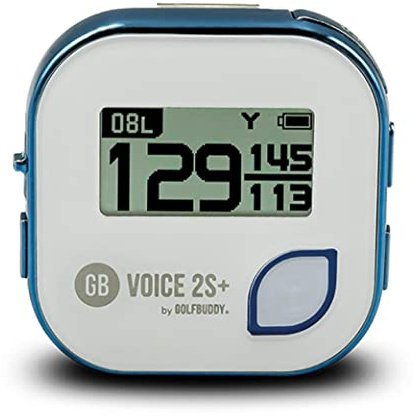 GolfBuddy Voice 2S+ Talking GPS Golf Rangefinder Black/Silver