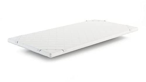 MSS e.K. Kaltschaum Matratzentopper 90 x 190 cm | HR KALTSCHAUM | optimale Körperanpassung | Mattress Topper 90x190 | Designed und produziert in Deutschland | Oeko-TEX Zertifiziert