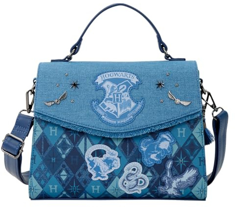 Loungefly Warner Bros Harry Potter - Bolso cruzado de mezclilla