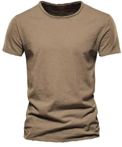 T-Shirt Uomo Firmate- Maglietta Uomo Cotone Manica Corta, T-Shirt Sportive Maglietta Funzionale da Uomo Magliette Muscolare con Fori Strappati Moda Magliette Divertenti Tee Shirt Top