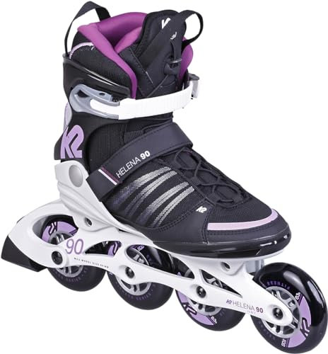 K2 Helena 90 II SPEEDLACE LTD Inline Skate Black/Purple, 36