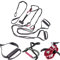 Sport-Thieme Schlingentrainer Switch | Sling Trainer mit Umlenkrolle | Variierbare Seillänge | Türanker + Schlinge + Aufbewahrungsbeutel | Markenqualität