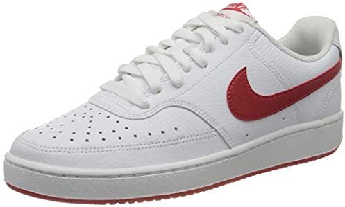 Nike CD5463-102 Men’s Basketball Shoe, White/Univ Red, 5 UK