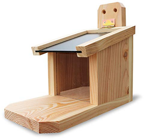 HABAU 3019 Eichhörnchen-Futterstation Maxi, Einheitsgröße, Natur, 1200 g