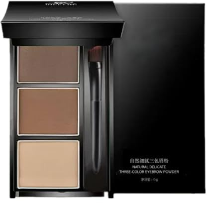 Eyebrow powder three-color eyebrow palette beauty contour eyebrow pencil professional eye makeup eyebrow filler