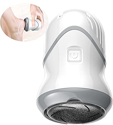 Elektrisch Fußfeile hornhautentferner mit auffangbehälter, Hornhautraspel fußpflege für füsse hornhaut entfernung, Wiederaufladbar Harte Haut entferner ,1pcs