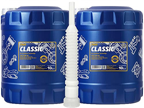 2 x 10 Liter, MANNOL 7501 Classic 10W-40 Motoröl
