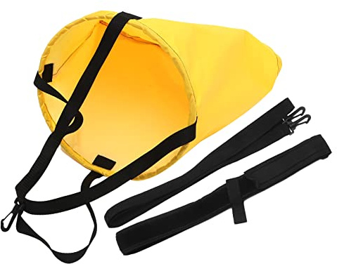 Toddmomy Swimming Resistance Parachute Training Kit Swim Belt and Yellow Water Pouch Pool Exercise Equipment for Adults Swim Accessories and Strength Training