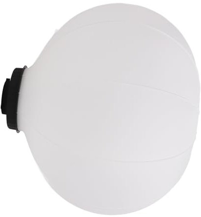 Yctze Softbox de Linterna Inflable de 60 Cm para Luces de Montaje | Modificador de Luz Suave de 360 ​​Grados de Lanzamiento Rápido para Fotografía y Video