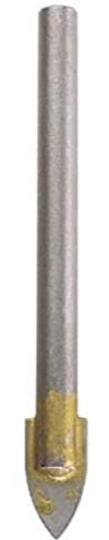wolfcraft Fliesen- & Glasbohrer, Ø 8 mm I 7978010 I Für Bohrungen in Glas und Keramik