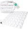 sei Design SWAN Sommer Bettdecke 135x200 cm Mikrofaser Decke - Luxuriöse Steppdecke Atmungsaktiv waschbar - leichte Sommerdecke für Allergiker Öko-Tex 135 x 200 cm