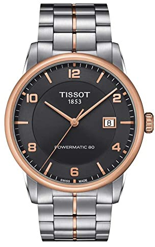 Tissot Herren Automatik Analog Armbanduhr T-Classic Luxury Swiss Made
