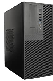 InWin CP712 Micro-ATX Mini-Tower case with ATX 350W Power Supply. Support External Slim ODD x 1 (9.5mm), 3.5 x 1; Internal: 3.5 x 1, 2.5 x ; Front Ports: USB 3.0 x 2, USB 2.0 x 2 and HD Audio