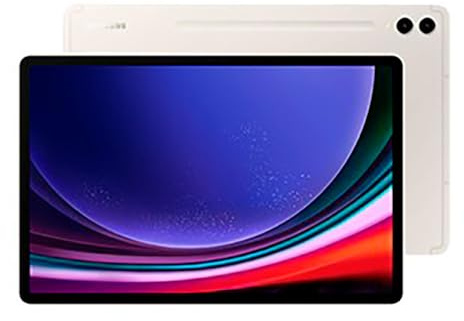 Samsung Galaxy Tab S9+ Tablette avec Galaxy AI, Android, 12.4 256Go de Stockage, Lecteur MicroSD, Wifi, S Pen Inclus, Crème, Exclusivité Amazon Version FR