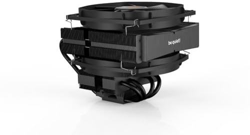 BeQuiet Dark Rock TF 2 CPU-Kühler mit Lüfter Schwarz (B x H x T) 140 x 134 x 163mm Doppellüfter, inkl. Wärmeleitpaste