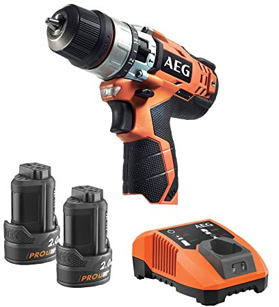 AEG BSB12C2 LI-202B Taladro combi compacto de 12V y 2 vel.