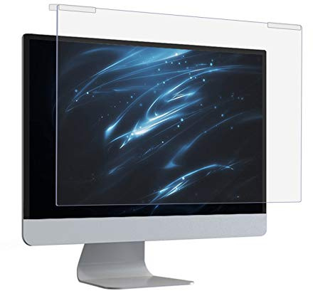 WLWLEO Pellicola salvaschermo per Computer Desktop da 22 a 28 Pellicola Anti-Luce Blu, Allevia l'affaticamento degli Occhi, Filtro di Protezione sospeso per Lo Schermo dei Monitor,24 540 * 331