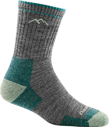 Darn Tough Vermont - Style 1903 - Women's Hiker Hike/Trek Sock - Grey/Slate, Medium