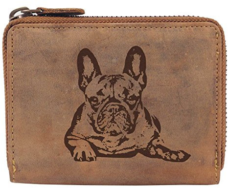 Greenburry Vintage Damen Geldbörse Portemonnaie Braun 13x10x3 cm