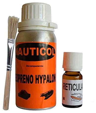 Nauticol Kit para reparación de neumáticas de Neopreno/Hypalon