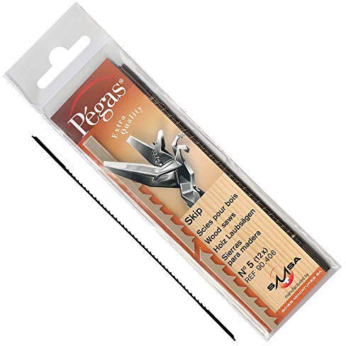 Pégas® Skip Lot de 144 lames de scie à chantourner Largeur de lame 1,02 mm