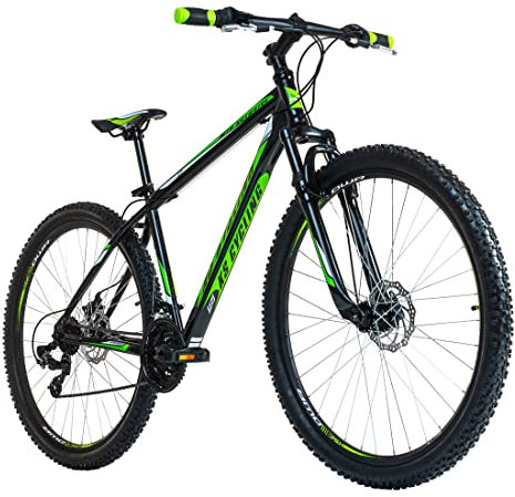KS Cycling Mountainbike Hardtail 29'' Sharp schwarz-grün (46 cm)