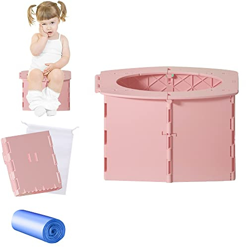 Vasino pieghevole per bambini,Vasino da viaggio pieghevole, Toilette per Bambini Portatile,Vasino Portatile da Viaggio,Sedile vasino portatile