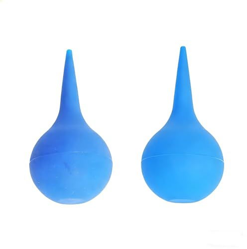 2Pcs Ear Syringe Bulb Kit for Ear Wax Reusable, Simple Ear Wax Removal home | Controlled water flow; Easy squeeze operation; Compact and easy to clean; Designed for convenient personal care