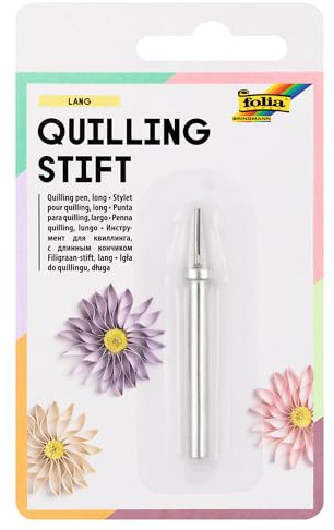 folia 1283 - Quillingstift, extra lang, für besonders breite Quillingstreifen