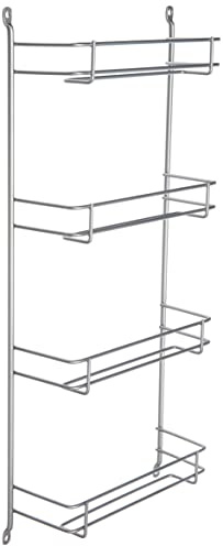 Räv kryddhylla tom i silver, 1-pack