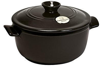 Emile Henry Ronda Cocotte EH794525 carbón cerámica 22 x 22 x 15 cm