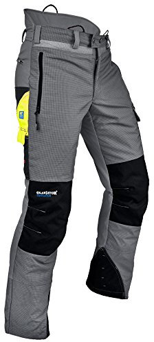 Pfanner® Ventilation Schnittschutzhose Klasse 1 Gladiator Gewebe, Farbe:grau, Größe:M