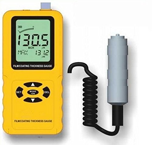 GOWE Film Coating Thickness Gauge Meter Measuring Range:0-1999¦Ìm