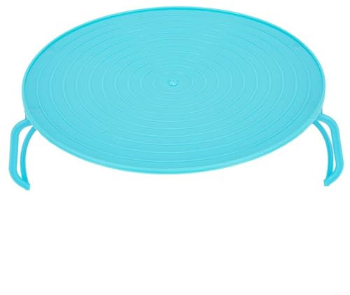 Grille à micro-ondes peu encombrante avec caractéristiques faciles à nettoyer, parfaite pour la cuisson en couches et le rangement (A)