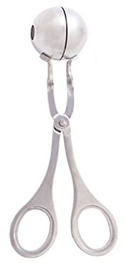 Polpette di Carne Antiaderenti, Pinze Per Palline di Carne in Acciaio Inossidabile Cake Pop Macchina Per Polpette Pinza Per Ghiaccio Pinze Per Biscotti(M)