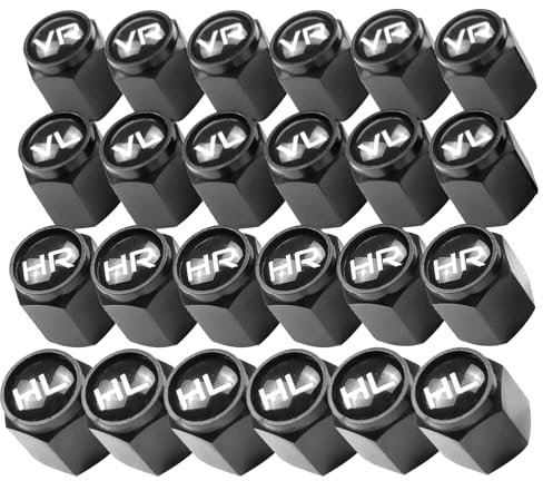 16 Stück Ventilkappen Auto,Ventilkappen Auto Mit Beschriftung,Reifenmarkierer,Reifen Autoreifen FüR Ventildeckel,Beschriftung Staubkappen,Autoventil Ventil,Ventilkappe,Reifenventilkappen,Auto-Reifen