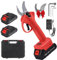 Electric Pruning Shears, Professional Cordless Electric Pruners Secateurs with 2 * 2000mAh Battery, 30mm Cutting Diameter Tree Branch Pruner, Electric Scissors for Gardens Tree Branches