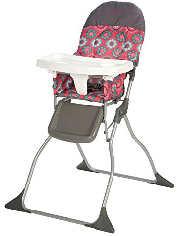 Cosco Kids Highchair for Baby, Simple Foldable High Chair, Convenient, Lightweight, and Compact Design, Posey Pop