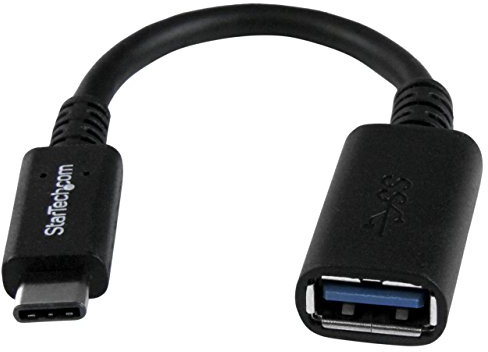 StarTech 6in (15cm) USB-C to USB-A Adapter, USB 5Gbps, 3A, USB-C Male to USB-A Female Converter, USB-IF Certified
