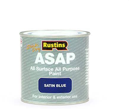 RUSTINS ASAP Paint, Blue, 250 ml (Pack of 1)