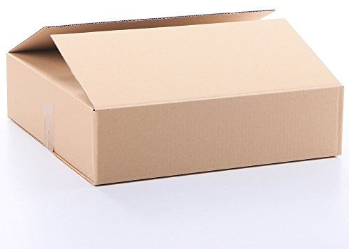 Versandkarton Karton Faltkarton Verpackungen Bücherkartons 400x300x100 mm (20 Stück) von rg-vertrieb