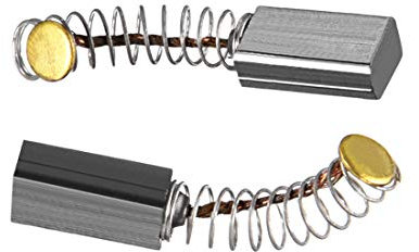 sourcing map Carbono Escobilla, Motor Ingletadora Sierra Cepillos Juego Reemplazo, 10 Pares