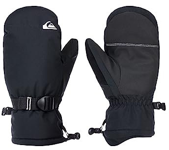 Quiksilver Mission - Snowboard/Ski Mittens for Boys - Snowboard-/Skifäustlinge - Jungen - L - Schwarz.