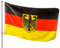 PHENO FLAGS Drapeau Premium Allemagne avec aigle 90x150 cm – extrêmement résistant aux intempéries - œillets en métal et technique de scellage spéciale – ourlet double - couleurs éclatantes et vives
