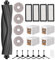 20 Stück Zubehörset für Dreame L20 Ultra,Ersatzteil Set für Dreame L20 Ultra,1 Hauptbürste, 4 Filter, 6 Kantenbürsten, 4 Lappen, 4 Staubbeutel, 1 Reinigungsbürste