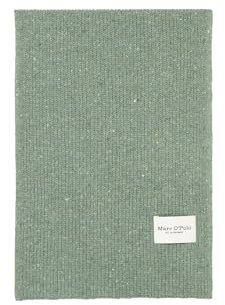 Marc O'Polo Herren Strickschal aus Woll-Mix Winter, Grün (Rain-Kissed Leaf), One Size